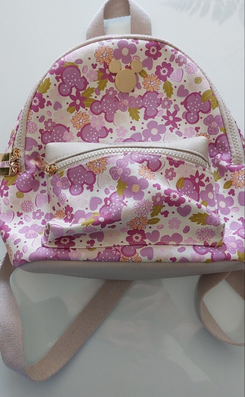 Disney Mickey Small Backpack Pink Cream Bioworld